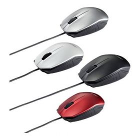 Mouse ASUS UT280, Optic, cu fir, USB, 1000 DPI, 3 Butoane, scroll, alb ,Dimensions: 99x60x36mm, Weight: 80g