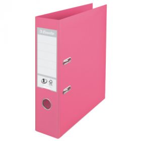 Biblioraft ESSELTE No.1 Power, PP/PP, A4, 75 mm, roz