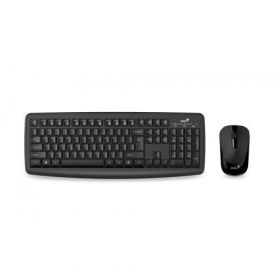 Genius Smart KM-8100 Wireless Combo  Genius Key 2.4 GHz wireless desktop combo Simple style and low profile keycap for quiet typing Optical mouse