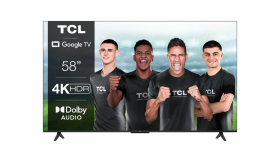 Televizor Smart LED TCL 58P635 147,3 cm (58") 4K Ultra HD Wi-Fi Gri (Model 2022)