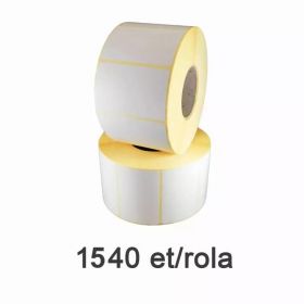 Role etichete semilucioase ZINTA detasabile 40x24mm, 1540 et./rola