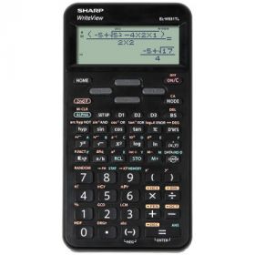 Calculator stiintific, 16 digits, 422 functiuni, 157x78x15 mm, SHARP EL-W531TLBBK - negru
