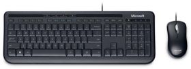 Kit tastatura + mouse Microsoft 600 Wired Desktop For Business Negru