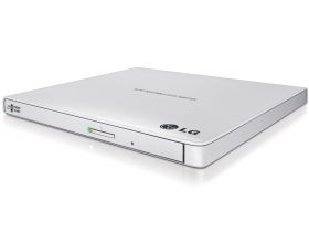 Unitate optica HITACHI-LG, DVD+/-RW, 8x, GP57EW40, extern, USB2.0, slim, alb, retail.