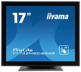 Monitor POS touchscreen iiyama ProLite T1732MSC-B5AG, 17 inch, PCAP, negru