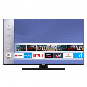 LED TV HORIZON 4K-SMART 43HL8530U/B, 43" D-LED, 4K Ultra HD (2160p), HDR10 / HLG + MicroDimming, Digital TV-Tuner DVB-S2/T2/C, CME 400Hz, HOS 3.0 SmartTV-UI (WiFi built-in) +Netflix +AmazonAlexa +Youtube, 1xLAN (RJ45), Wireless Display, DLNA 1.5, Contrast