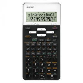 Calculator stiintific, 12 digits, 273 functiuni, 161x80x15 mm, SHARP EL-531THBWH - negru/alb