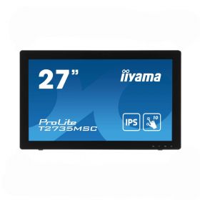 Monitor POS touchscreen iiyama ProLite T2735MSC, 27 inch, Full HD, PCAP, negru mat