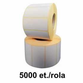 Role etichete termice ZINTA 50x25mm, 5000 et./rola