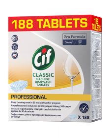 CIF Diversey Classic, tablete detergent pentru masina de spalat vase, 188 buc/cutie