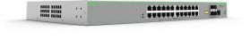 Switch ALLIED TELESIS 980M 24 porturi FastEthernet 2 porturi combo rackabil  Layer 2 managed, 5 ani garantie prin inregistrare on-line
