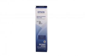 Ribbon Epson S015647 dualpack, negru, pentru Epson LX-350/300+/300+II