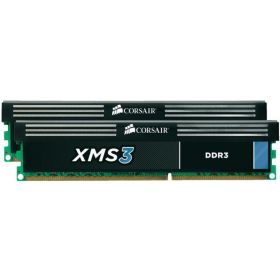 Memorie RAM DIMM Corsair XMS3 8GB (2x4GB), DDR3 1333MHz, CL9, 1.5V, XMP