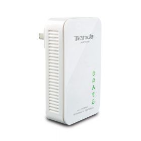 Tenda Wireless N300 Powerline Extender, PW201A; Standard and Protocol: HomePlugAV, IEEE 802.3,IEEE 802.3u, IEEE802.11 b/g/n; Interface: 1* 10/100M(Ethernet Interface); 2* Internal antenna; Frequency: Powerline: 2-30MHz, Wireless: 2.4-2.4835GHz; Speed: Pow