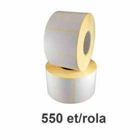 Role etichete termice ZINTA 40x21mm, 550et./rola