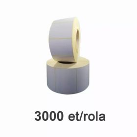 Role etichete termice ZINTA 80x60mm, 3000 et./rola
