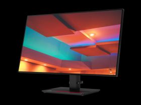Monitor Lenovo ThinkVision P27h-2027" IPS, QHD (2560x1440), 16:9, Luminozitate: 350 nits, Contrast ratio: 1000:1, Response time: 4 ms (Extreme mode) / 6 ms (Normal mode), Dot / Pixel Per Inch: 109 dpi, Color Gamut: 99% sRGB, 99% BT.709, 85% DCI-P3, View a