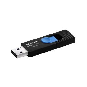 USB Flash Drive ADATA UV320 64GB, black/blue retail, USB-A 3.1