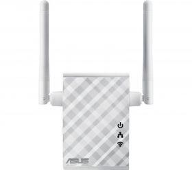 Wireless Range Extender Asus, N300, 2 antene externe, wall plug, multi- function, 1 port 10/100Mbps, Access Point / Range Extender / Access point/Media Bridge Mode, Signal indicator. One-touch LED light., 3.5mm audio output (internet Radio function), v.A