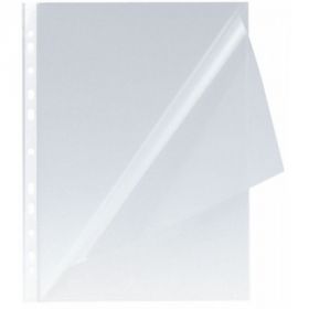 Folie  protectie "L" pentru documente A4, 150 microni, 100 buc/set, Q-Connect - cristal