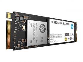 SSD HP, EX920, 256GB, M.2 2280, PCIeGen 3 (8Gb/s), R/W speed: 3200/1200 MB/s (PN: 2YY45AA#ABB)