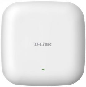 D-Link Wireless Wave 2 Dual-Band PoE Access Point, DAP-2682; 2x Gigabit PoE capable LAN port, MU-MIMO, 2.4GHz 600 Mbps, 5GHz 1700 Mbps, Mounting Wall/Ceiling, PoE Mode 802.3at, Dimensions 190 x 190 x 43.7 mm, Indoor.