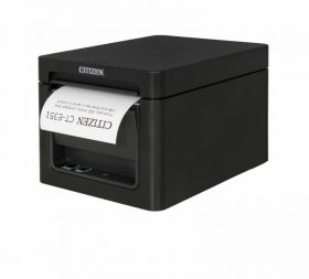 Imprimanta termica Citizen CT-E351, USB + LAN, neagra