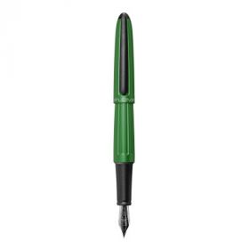 DIPLOMAT Aero green - stilou cu penita M, din otel inoxidabil - limited edition