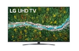 Televizor LG 43" 43UP78003LB, 108 cm, Smart, 4K Ultra HD, LED, HDR, webOS, YouTube, Netflix, HBOGo, Comenzi vocaleAsistent vocal inteligent, Screen Mirroring, Inregistrare USB, iOS, Android, Google assistant, ThinQ AI, Quad core, 3840 x 2160, HDR 10, HLG,