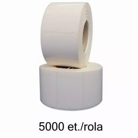 Role etichete de plastic ZINTA 50x32mm, 5000 et./rola