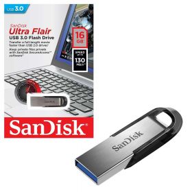 USB Flash Drive SanDisk Ultra Flair, 16GB, 3.0, Reading speed: up to 150MB/s