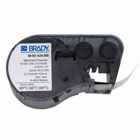 Banda de etichete Brady M-92-428-BB, 12.7x33.02 mm, 239 et./rola