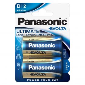 Panasonic baterie alcalina D (LR20) Evolta Blister 2bucLR20EGE/2BP