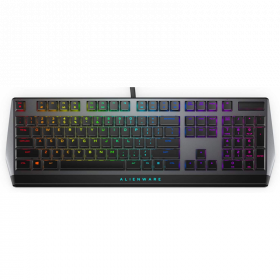 Dell Keyboard Alienware RGB Mechanical Gaming AW510K, US International, Backlit: AlienFX RGB / 16.8 million colours, Keyboard Technology: Mechanical, Connectivity Technology: Wired, Interface: USB, Numeric Keypad: Yes, Hot Keys Function: Programmable, mut