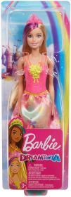Barbie Papusa Printesa Dreamtopia Cu Coronita Roz