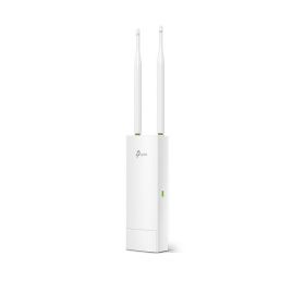 TP-Link 300Mbps Wireless N Outdoor Access Point, EAP110-OUTDOOR ,FastEthernet (RJ-45) Port *1（Support Passive PoE）, antena: 2*5dBi ExternalOmni waterproof, Button: Reset, Pole/WallMounting(Kitsincluded)