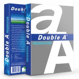 Hartie alba pentru copiator  A4,100g/mp, 500coli/top, clasa A, Double A - Presentation