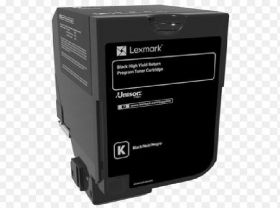 Toner Lexmark 84C2HK0, return program, black, 25k ,compatibil cuCX725DE, CX725DHE, CX725DTHE.