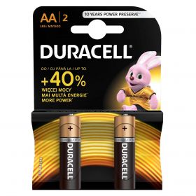 DuraCell baterie alcalina AA (LR6) Blister 2buc