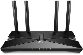 Wireless Router TP-LINK, ARCHER AX50;dual band AX3000  5 GHz: 2402 Mbps (802.11ax), 2.4 GHz: 574 Mbps(802.11ax), Standard and Protocol: IEEE 802.11ax/ac/n/a 5 GHz, IEEE 802.11ax/n/b/g 2.4 GHz, 4 x Antene Externe omni-direcționale, 1 x 10/100/1000Mbps por