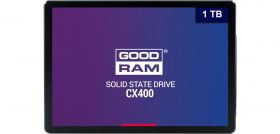 SSD Goodram, CX400, 1TB, 2.5", SATA III (6 GB/s), R/W speed: up to 550MB/s/490MB/s