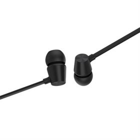 Swissten YS500 Dinamic / Casti in-ear cu fir, Metal design, Jack 3.5mm, Microfon, Buton  multifunctional, Negru