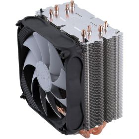Cooler CPU FSP AC401, racire cu aer, ventilator 1x120mm PWM, 600-1600 RPM, radiator aluminiu, 4x heatpipe-uri cupru, Socket Support: FM1/2, AM2/3/4, LGA: 775, 1150, 1155, 1156, 1366, 2011