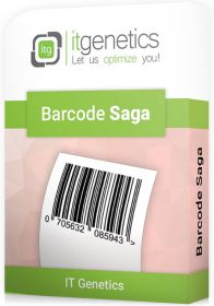 ITG Barcode Saga - Software pentru tiparirea codurilor de bare din Saga