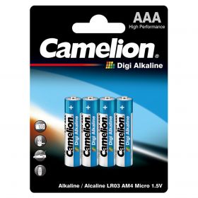 Camelion  baterie DIGI alcalina AAA (LR3) Blister 4buc