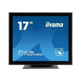 Monitor POS touchscreen iiyama ProLite T1732MSC, 17 inch, PCAP, negru
