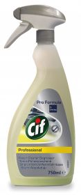CIF Professional, cu pulverizator, degreseaza, curata si indeparteaza mirosuri, 750ml