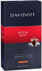 Cafea Davidoff rich aroma, 250 gr./pachet - macinata