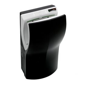 Uscator maini automat vertical, Mediclinics Dualflow Plus, cu filtru Hepa, 1100 W, ABS, negru