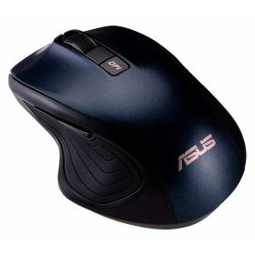 Mouse ASUS MW202, Optic, Wireless, 2.4GHz, rezolutie 1000/1600/2400/4000dpi, Weight: 72g, ergonomic, pentru mana dreapta, Blue